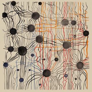 Neural Network #2, 32 × 32 in print